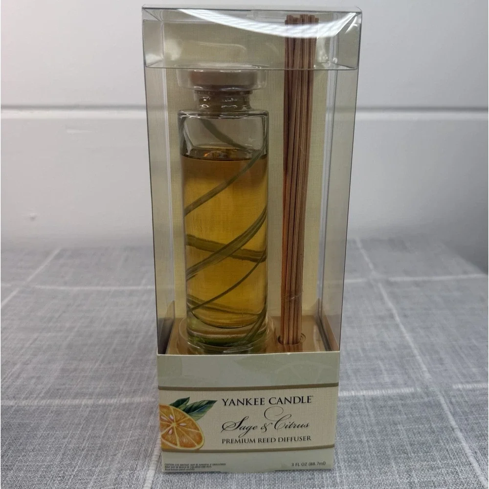 Yankee Candle Sage And Citrus Premium Reef Diffuser 3 Fl Oz NEW